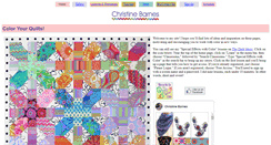Desktop Screenshot of christinebarnes.com